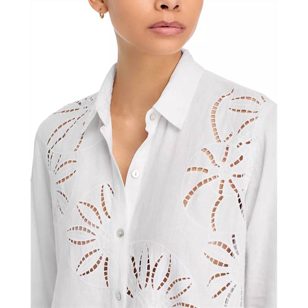 NEW RAILS samar long sleeve shirt in white - Picture 4 of 5